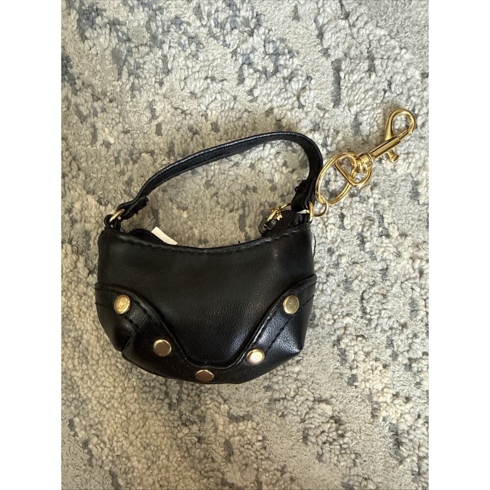 Unbranded Mini Hobo Coin Pouch Purse Keychain Charm
